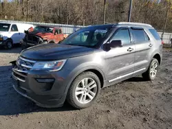 Ford Explorer xlt salvage cars for sale: 2018 Ford Explorer XLT