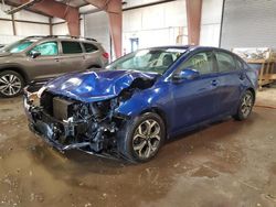 Salvage cars for sale from Copart Lansing, MI: 2019 KIA Forte FE