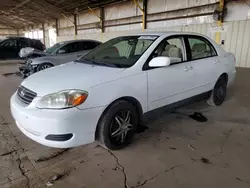 Toyota Vehiculos salvage en venta: 2005 Toyota Corolla CE