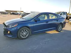 Salvage cars for sale at Grand Prairie, TX auction: 2019 Hyundai Sonata SE