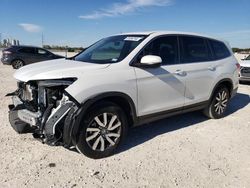 Salvage cars for sale from Copart New Braunfels, TX: 2022 Honda Pilot EXL