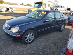 Salvage cars for sale at American Canyon, CA auction: 2001 Mercedes-Benz C 320