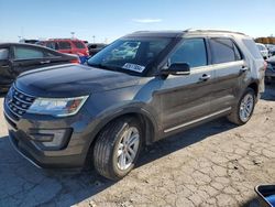 Ford Explorer salvage cars for sale: 2017 Ford Explorer XLT