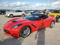 Flood-damaged cars for sale at auction: 2016 Chevrolet Corvette Stingray 2LT