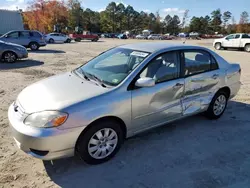 Toyota Corolla ce salvage cars for sale: 2003 Toyota Corolla CE