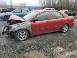 Toyota salvage cars for sale: 2007 Toyota Corolla CE