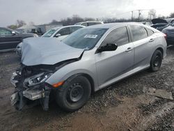 Salvage cars for sale at Hillsborough, NJ auction: 2017 Honda Civic LX