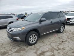 Salvage cars for sale at Indianapolis, IN auction: 2012 Toyota Highlander Base