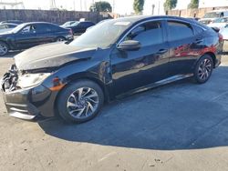 Salvage cars for sale from Copart Wilmington, CA: 2016 Honda Civic EX