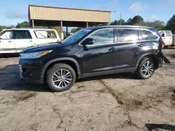 Salvage cars for sale from Copart Gaston, SC: 2019 Toyota Highlander SE