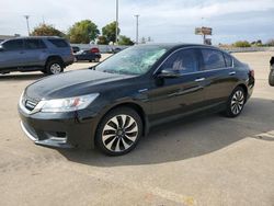 Salvage cars for sale at Oklahoma City, OK auction: 2014 Honda Accord Touring Hybrid