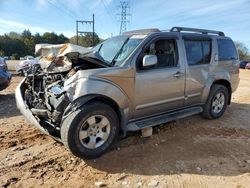 Salvage cars for sale at China Grove, NC auction: 2005 Nissan Pathfinder LE