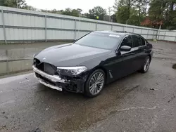 BMW salvage cars for sale: 2018 BMW 530E