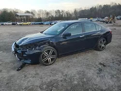 Salvage cars for sale from Copart Charles City, VA: 2017 Honda Accord Sport