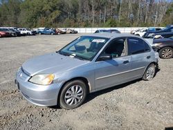 Honda Civic lx Vehiculos salvage en venta: 2001 Honda Civic LX