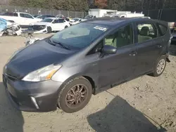 Toyota Prius salvage cars for sale: 2014 Toyota Prius V