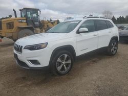 Jeep Vehiculos salvage en venta: 2019 Jeep Cherokee Limited