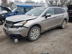 Subaru salvage cars for sale: 2017 Subaru Outback 2.5I Premium