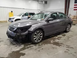 Salvage cars for sale at Windham, ME auction: 2015 Honda Accord Sport