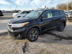 Toyota Vehiculos salvage en venta: 2016 Toyota Highlander XLE