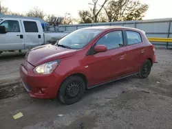 Mitsubishi Vehiculos salvage en venta: 2015 Mitsubishi Mirage DE