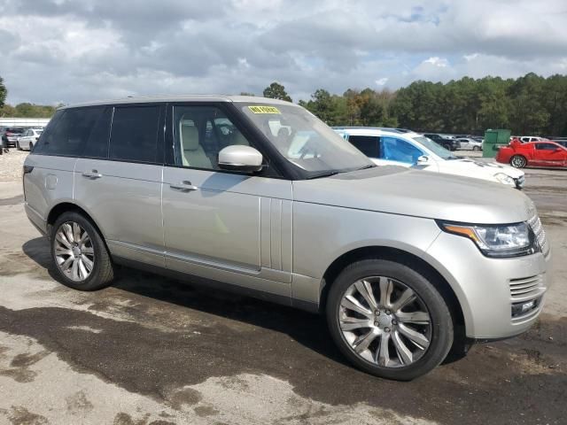 2017 Land Rover Range Rover HSE