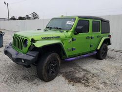 Salvage cars for sale at Loganville, GA auction: 2018 Jeep Wrangler Unlimited Sport