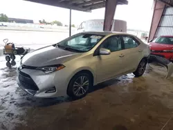 Salvage cars for sale at American Canyon, CA auction: 2017 Toyota Corolla L