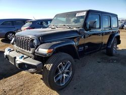 Jeep salvage cars for sale: 2024 Jeep Wrangler 4XE