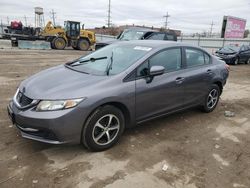 Vehiculos salvage en venta de Copart Chicago Heights, IL: 2015 Honda Civic SE