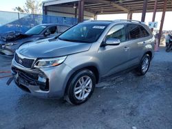 Salvage vehicles for parts for sale at auction: 2014 KIA Sorento LX