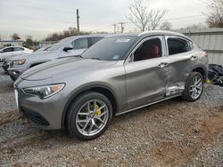 Salvage cars for sale at Hillsborough, NJ auction: 2019 Alfa Romeo Stelvio TI