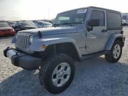 Salvage cars for sale at Tulsa, OK auction: 2015 Jeep Wrangler Sahara