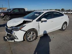 Salvage cars for sale at Grand Prairie, TX auction: 2018 Chevrolet 2019 Chevrolet Cruze LT