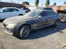 Buy Salvage Cars For Sale now at auction: 2010 BMW 750 LI Xdrive