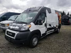 Salvage cars for sale from Copart Graham, WA: 2022 Dodge RAM Promaster 2500 2500 High