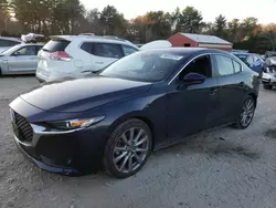 Salvage cars for sale at Mendon, MA auction: 2021 Mazda 3 Select