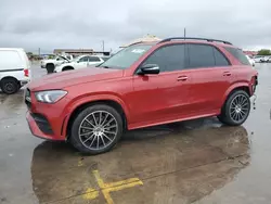 Mercedes-Benz salvage cars for sale: 2021 Mercedes-Benz GLE 350 4matic