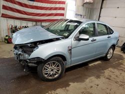 Salvage cars for sale at Lyman, ME auction: 2008 Ford Focus SE