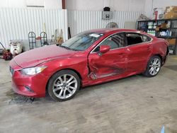 Salvage cars for sale from Copart Lufkin, TX: 2015 Mazda 6 Touring