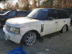 Land Rover salvage cars for sale: 2006 Land Rover Range Rover Supercharged