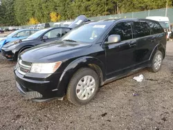 Vehiculos salvage en venta de Copart Graham, WA: 2014 Dodge Journey SE