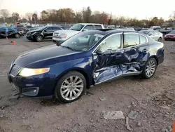 Salvage cars for sale from Copart Chalfont, PA: 2011 Lincoln MKS