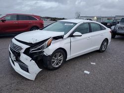 Salvage cars for sale at Kansas City, KS auction: 2015 Hyundai Sonata SE