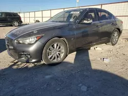 Salvage cars for sale at Haslet, TX auction: 2015 Infiniti Q50 Base