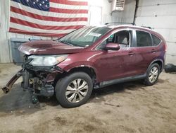 Honda salvage cars for sale: 2012 Honda CR-V EXL