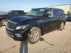 Salvage SUVs for sale at auction: 2015 Infiniti QX80