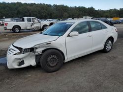 Salvage cars for sale at Florence, MS auction: 2010 Toyota Camry Base