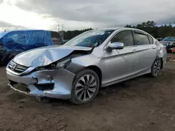 Salvage cars for sale at Greenwell Springs, LA auction: 2015 Honda Accord Hybrid EXL