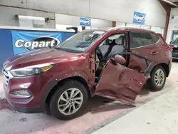 Salvage cars for sale at Angola, NY auction: 2017 Hyundai Tucson Limited